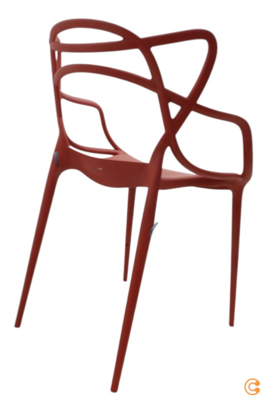 Kartell Masters Armlehnstuhl Gartenstuhl Stuhl Lehnstuhl Rostrot Siehe Text/Foto B-Ware - 8058967070675