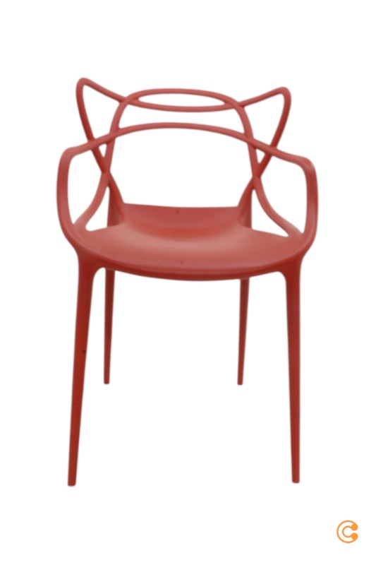 Kartell Masters Armlehnstuhl Gartenstuhl Stuhl Lehnstuhl Rostrot Siehe Text/Foto B-Ware - 8058967070675