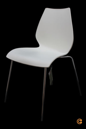 B-Ware Kartell Maui Stuhl Küchenstuhl Konferenzstuhl Metallstuhl Design SIEHE TEXT/FOTO