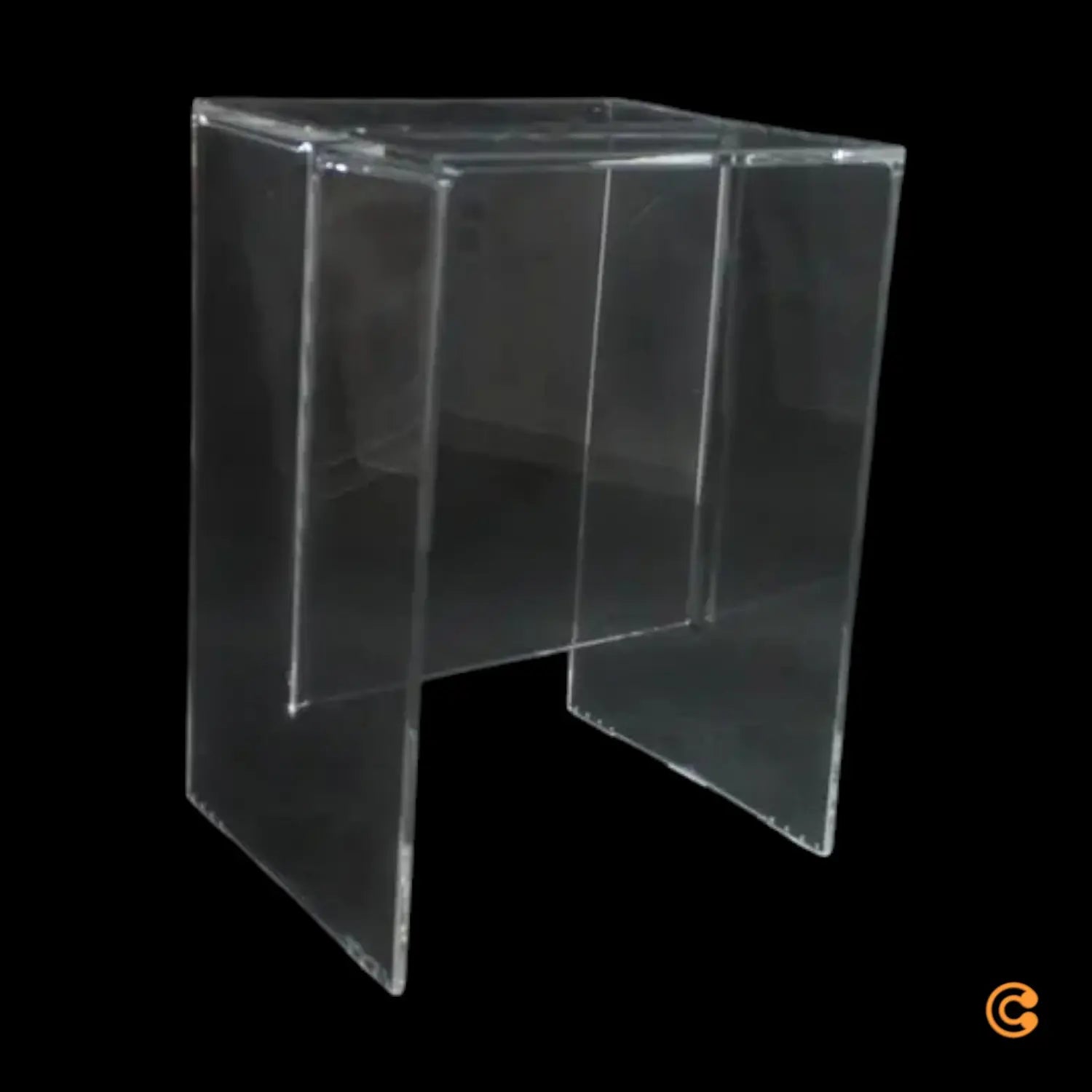 B-Ware Kartell Max Beam Hocker Beistelltisch Transparent Glasklar Pmma Siehe Text/Foto - 8058967180619