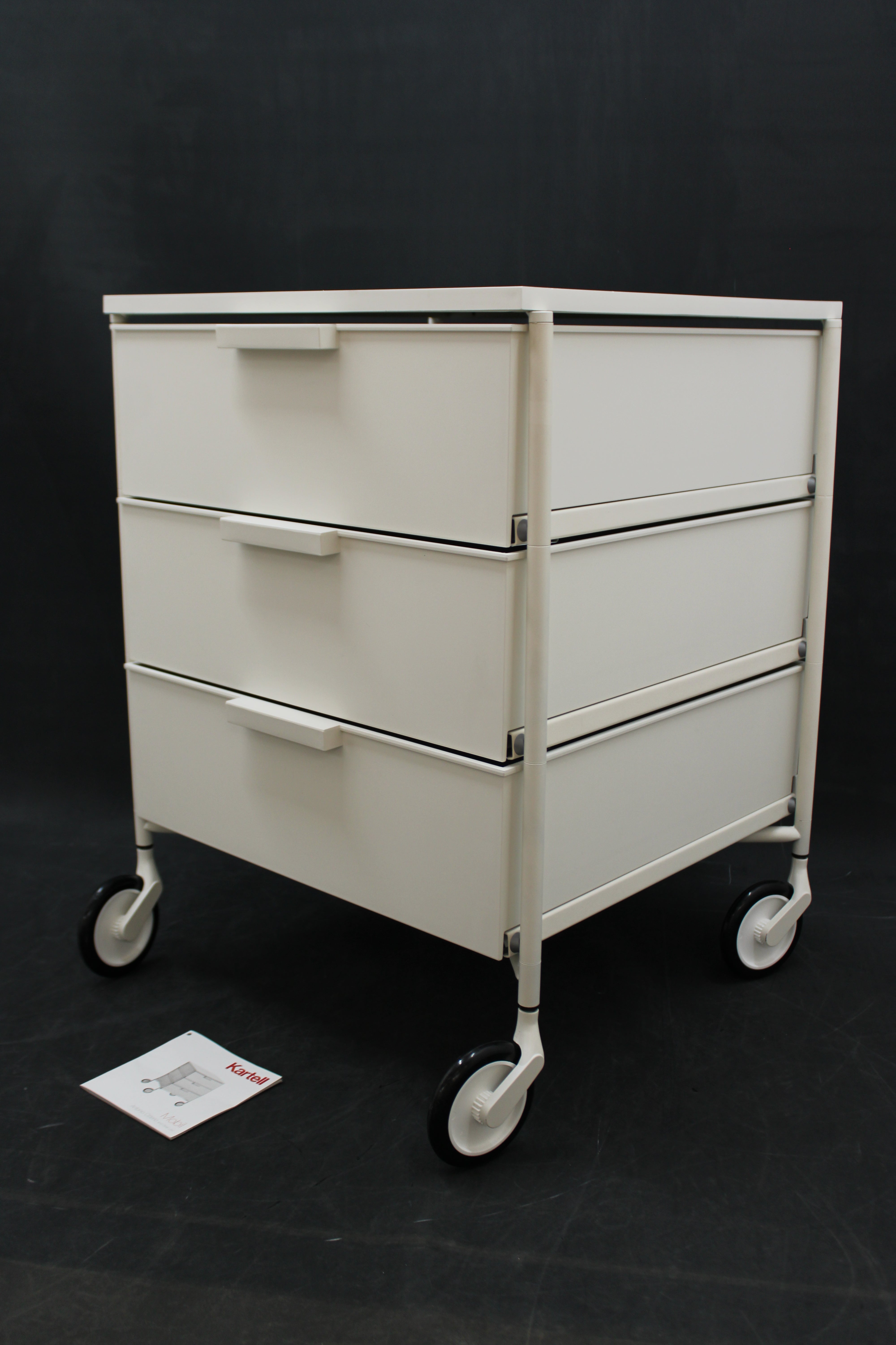 Kartell Mobil Rollcontainer Rollen 3 Schubladen Rollwagen SIEHE TEXT/FOTO - 8058967302615