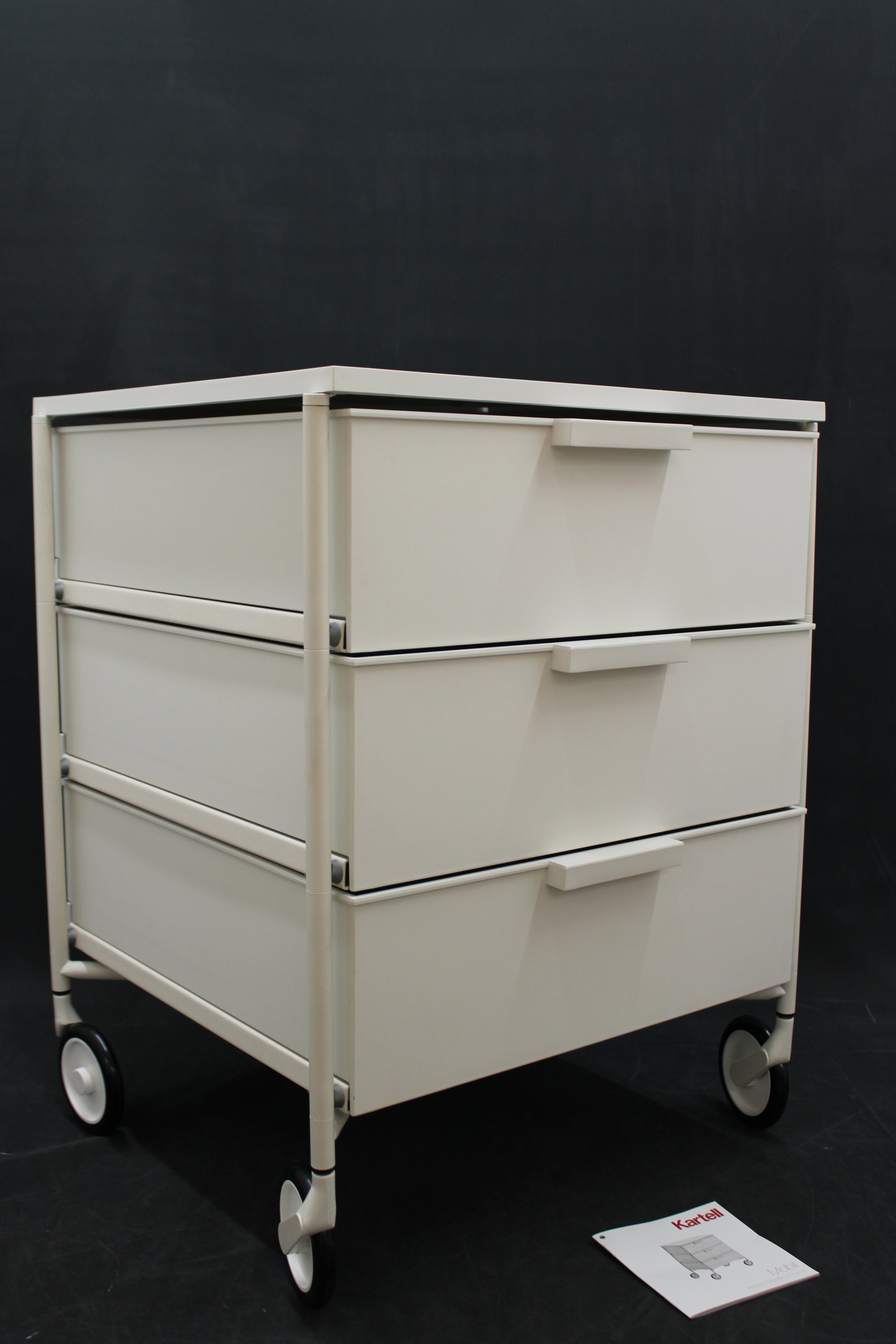 Kartell Mobil Rollcontainer Rollen 3 Schubladen Rollwagen SIEHE TEXT/FOTO - 8058967302615