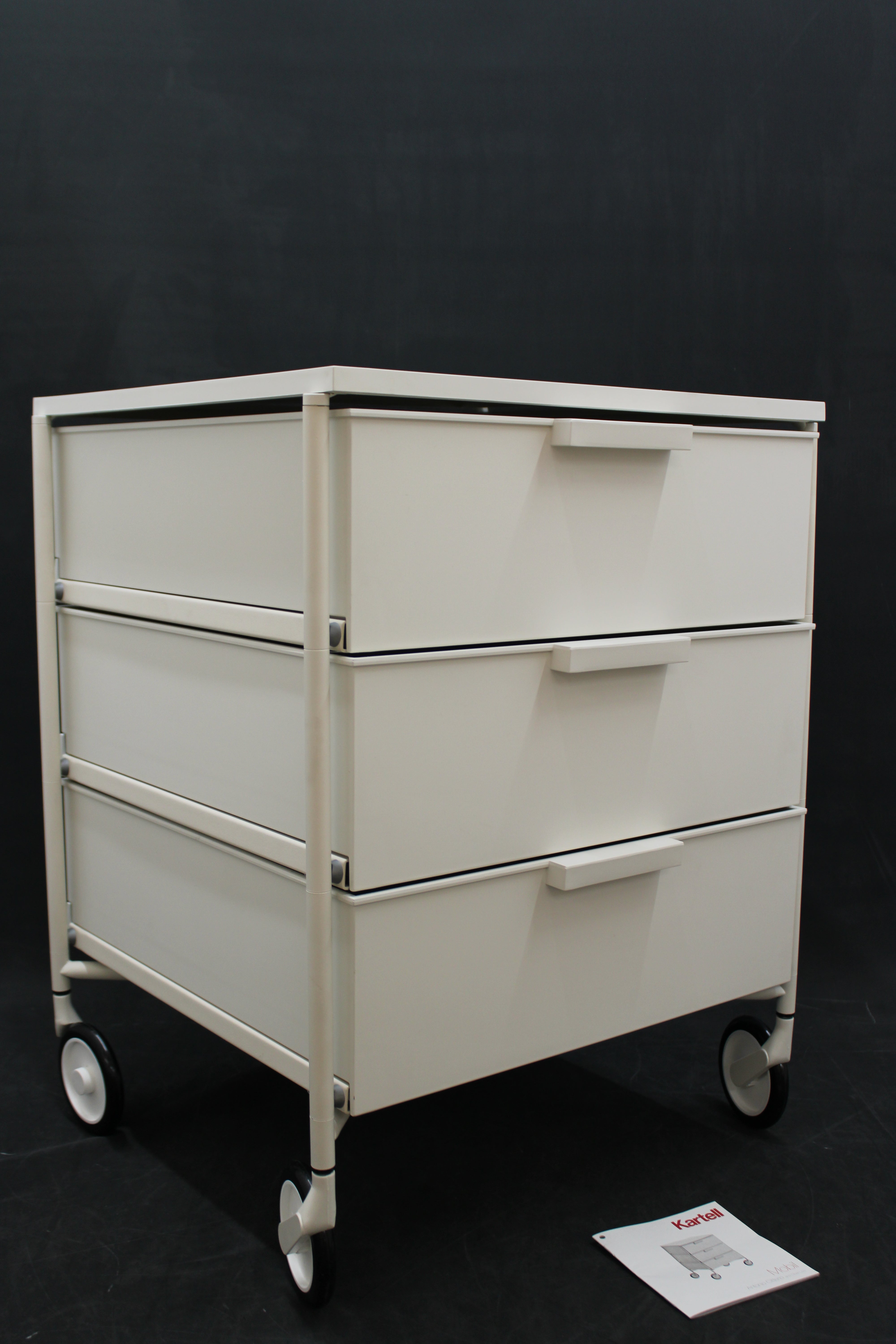 Kartell Mobil Rollcontainer Rollen 3 Schubladen Rollwagen SIEHE TEXT/FOTO - 8058967302615
