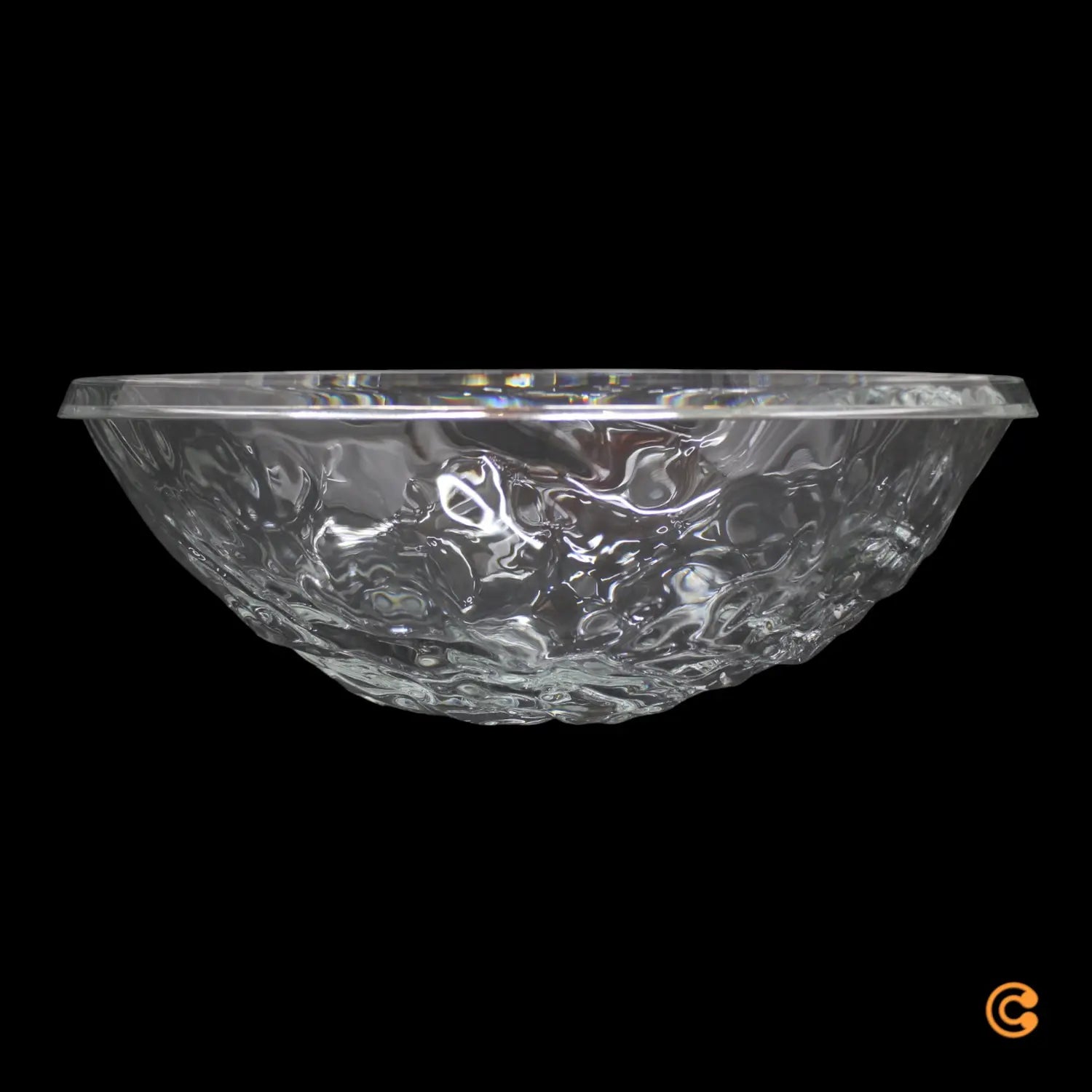 B-Ware Kartell Moon Schale Obstschale Dekoschale Schale Designerschale Transparent - 8058967021417