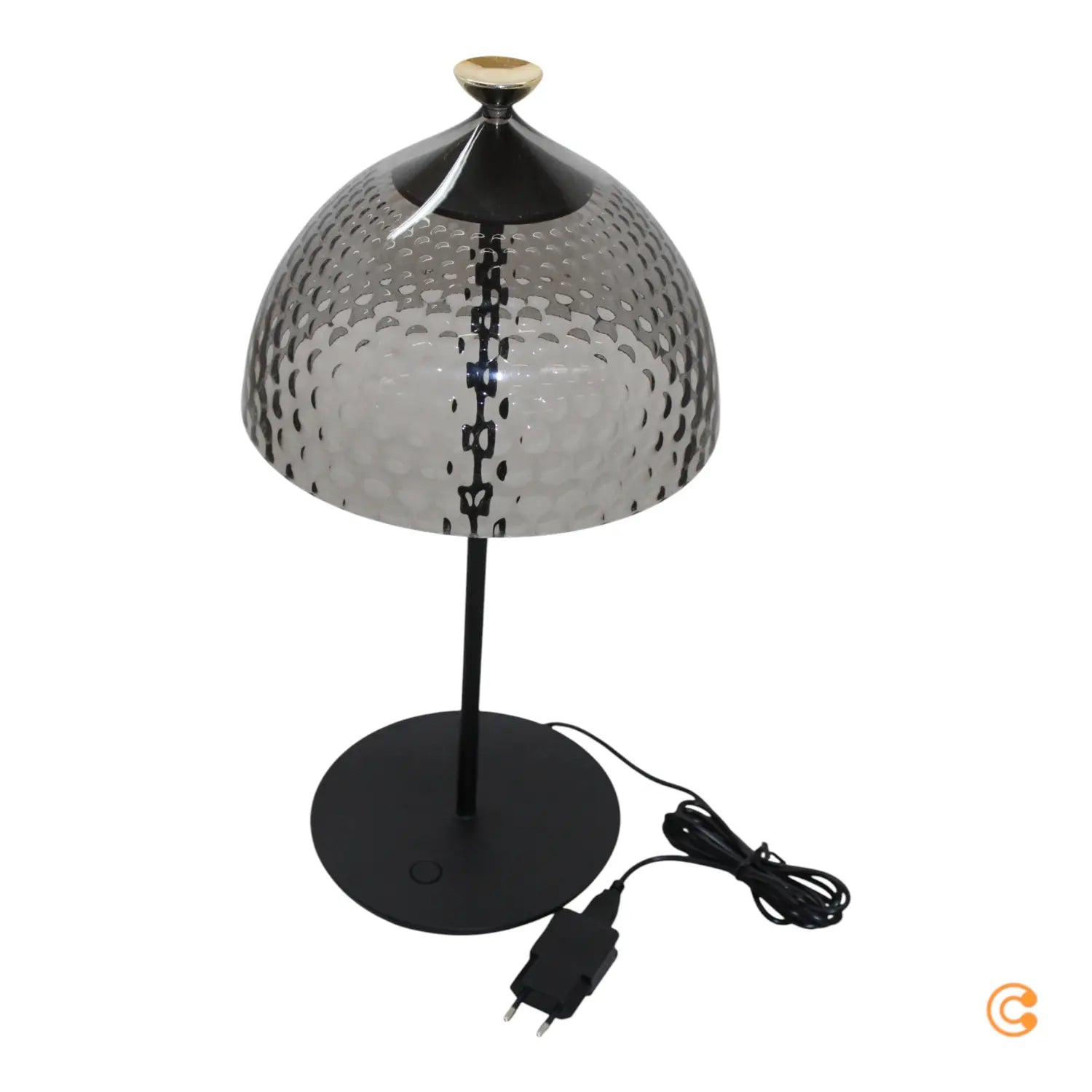 B-Ware Kartell Pumo Tischleuchte Lampe Led Rauchgrau Schwarz Kompaktleuchte Wohnzimmer - 8058967362312