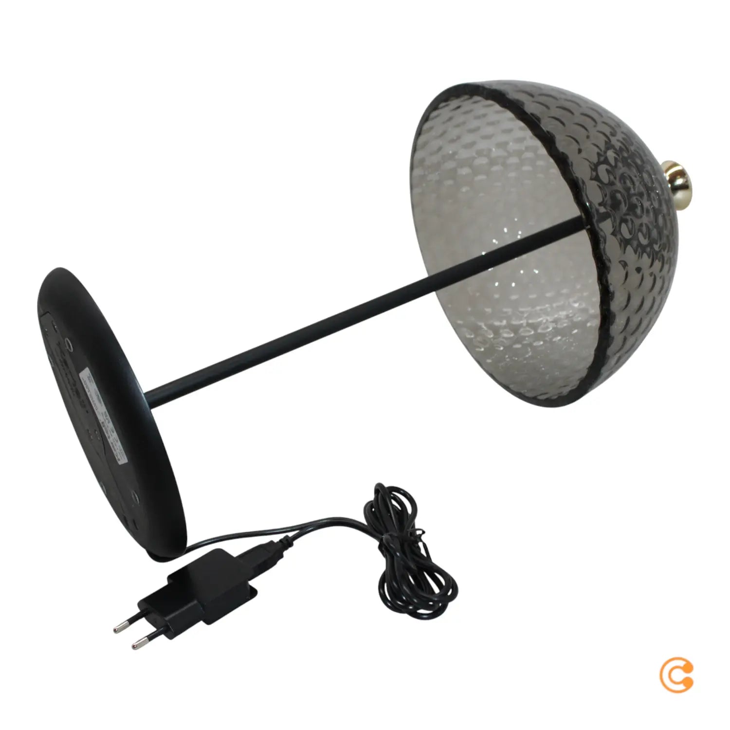 B-Ware Kartell Pumo Tischleuchte Lampe Led Rauchgrau Schwarz Kompaktleuchte Wohnzimmer - 8058967362312
