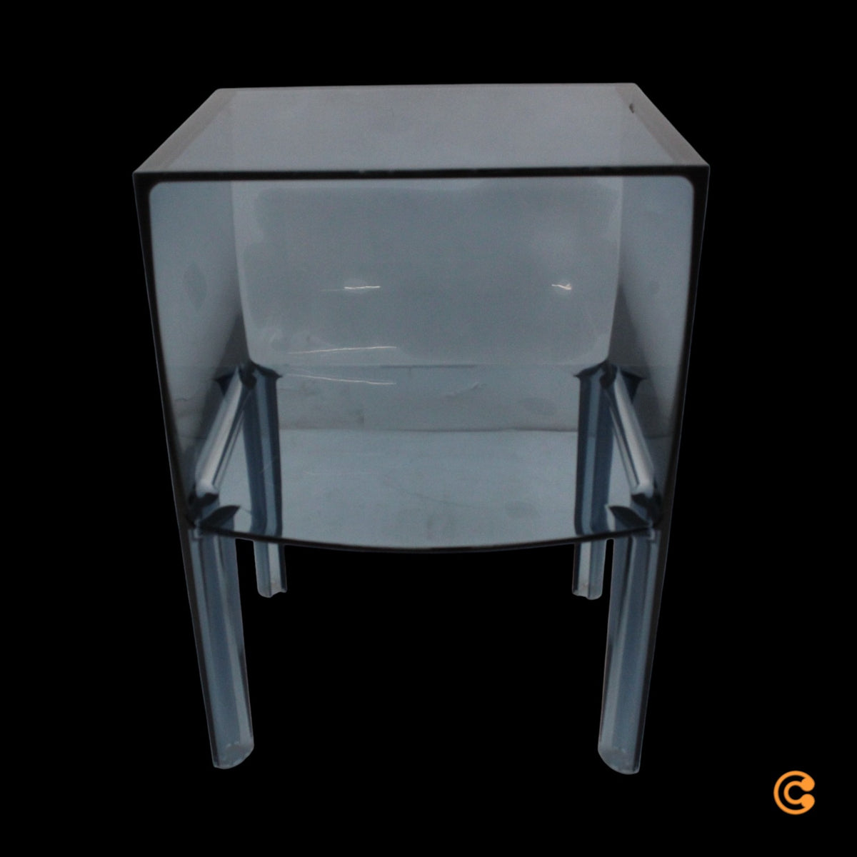 Kartell Beistelltisch Nachttisch Tisch Beistelltisch Small Buster puderblau - 8058967365948