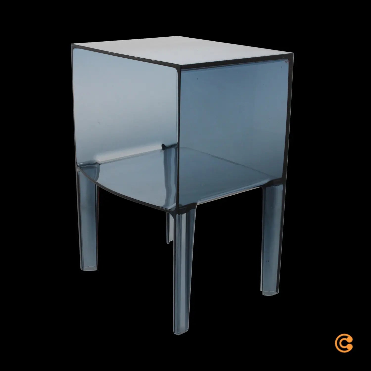 B-Ware Kartell Beistelltisch Nachttisch Tisch Beistelltisch Small Buster Puderblau - 8058967365948