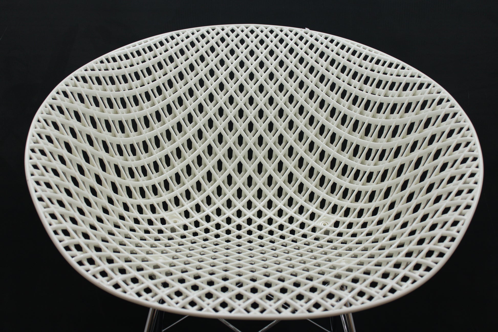 Kartell Smatrik Stuhl Esszimmerstuhl Küchenstuhl Designerstuhl verchromt weiß - 8058967285918