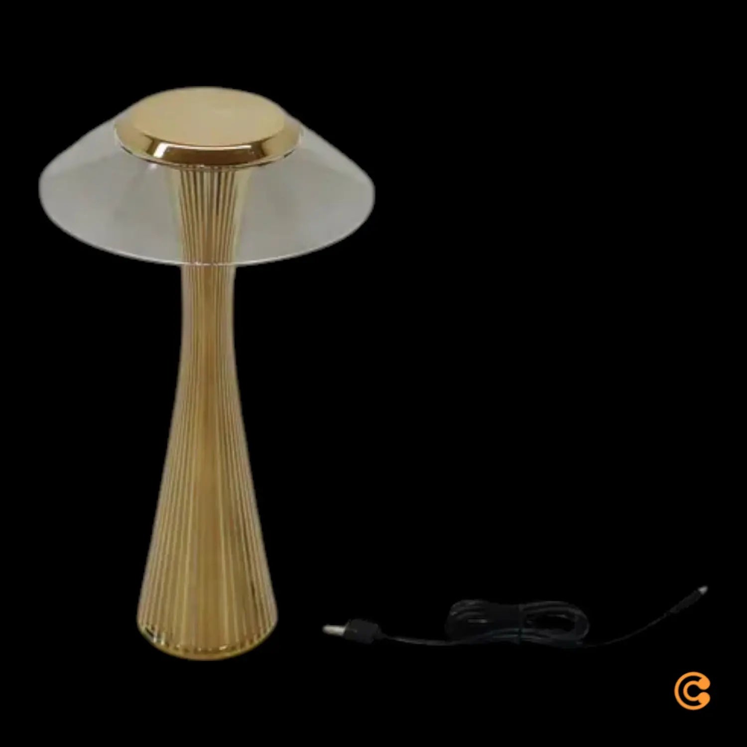 D-Ware Kartell Space Led Designer Tischleuchte Gold Schreibtischlampe Defektware - 8058967282382