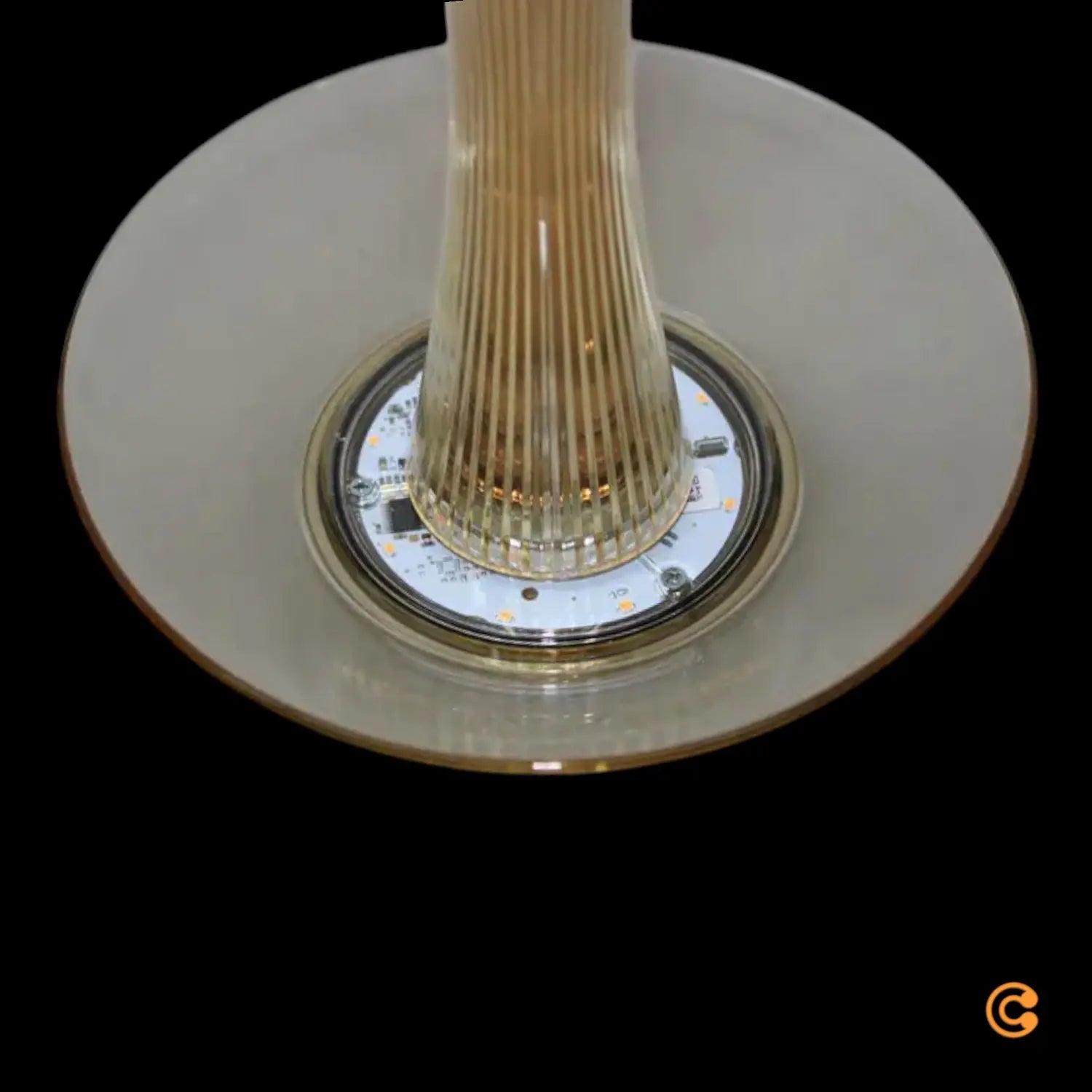 D-Ware Kartell Space Led Designer Tischleuchte Gold Schreibtischlampe Defektware - 8058967282382