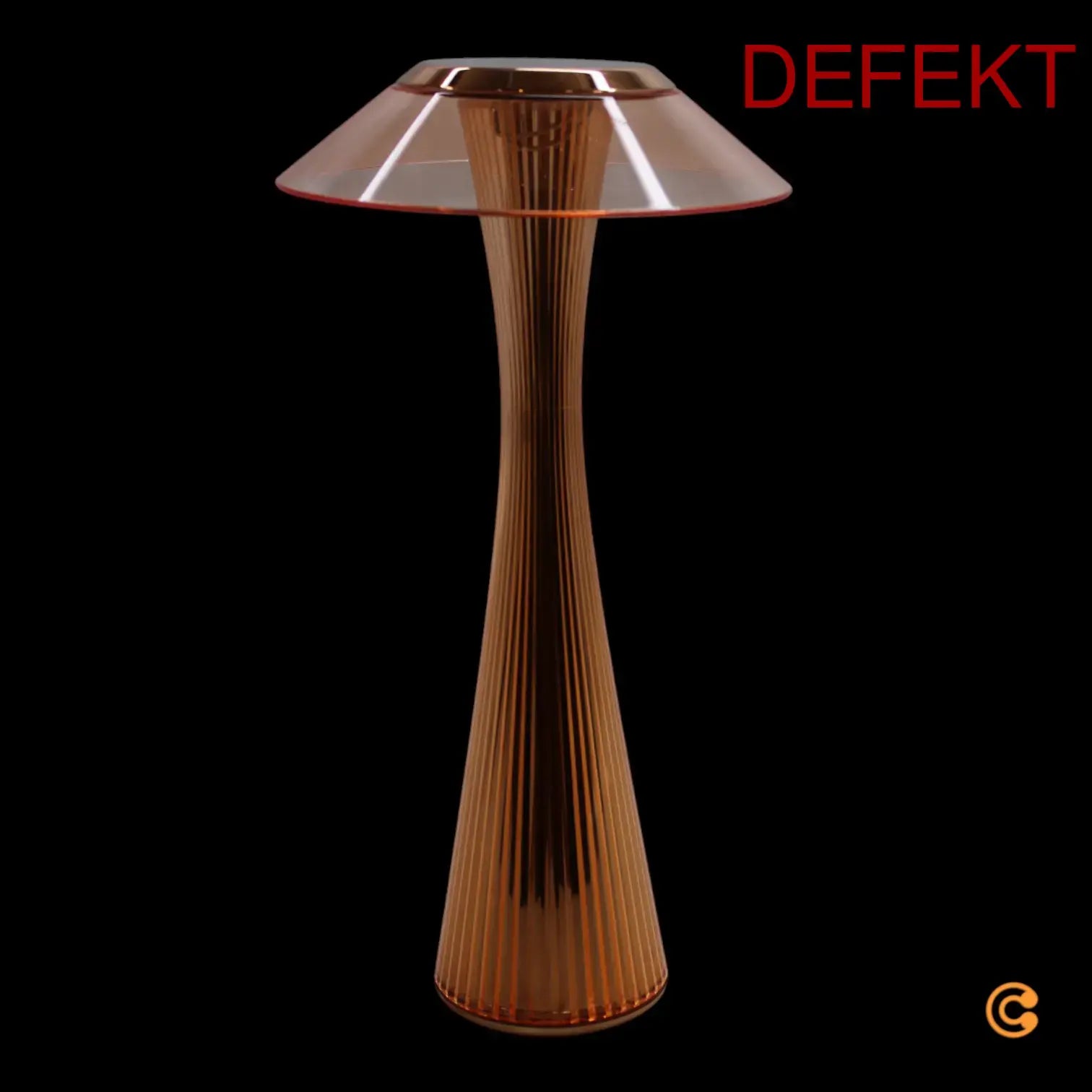 D-Ware Kartell Space   Led Designer Tischleuchte, Kupfer, Leuchte - 8058967266978