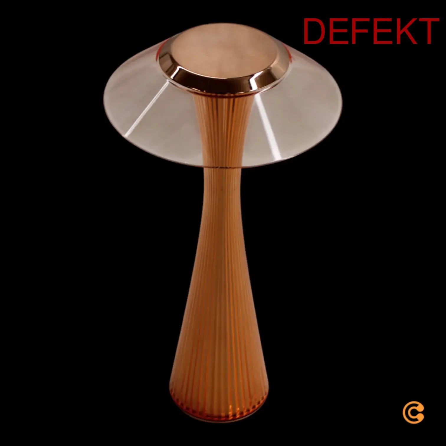 D-Ware Kartell Space   Led Designer Tischleuchte, Kupfer, Leuchte - 8058967266978
