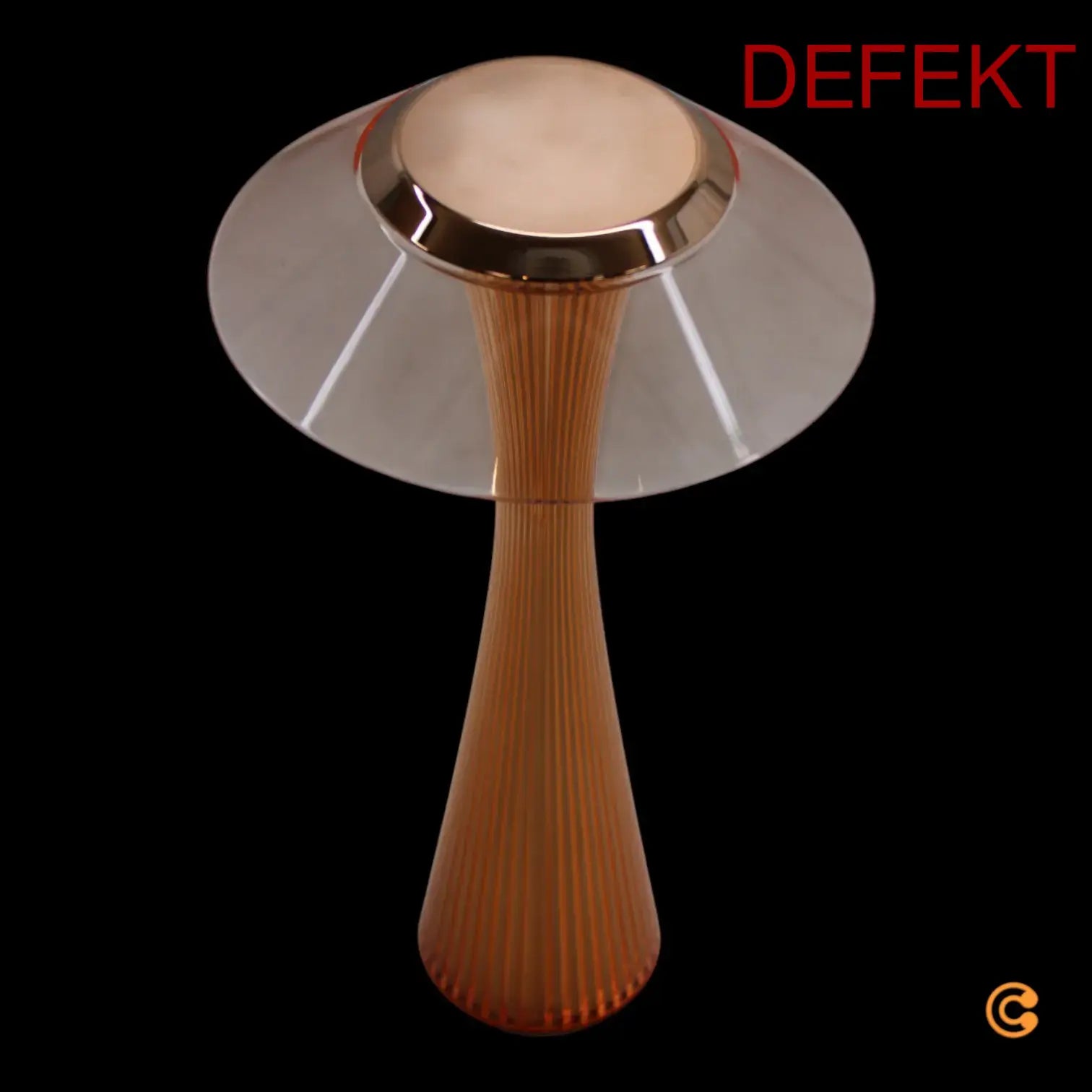 D-Ware Kartell Space   Led Designer Tischleuchte, Kupfer, Leuchte - 8058967266978