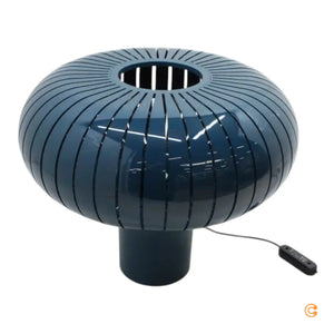 B-Ware Kartell Teresa Tischleuchte Lampe Hauptlicht Petrolblau Special Edition Salone