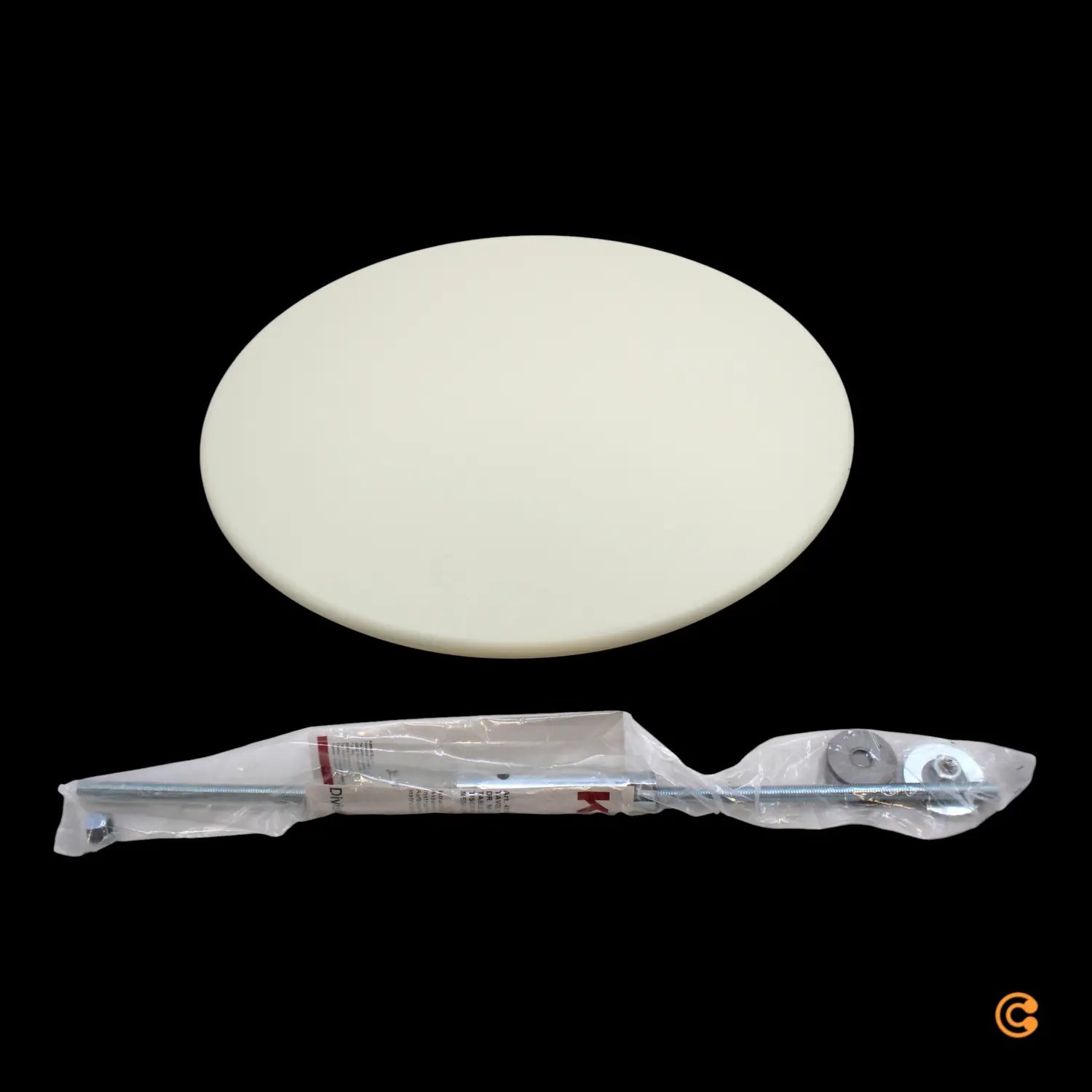 B-Ware Kartell Dr Na Bistrotisch Tischplatte Ersatzteil Tischplatte Rund Kunststoff  - 8058967120141