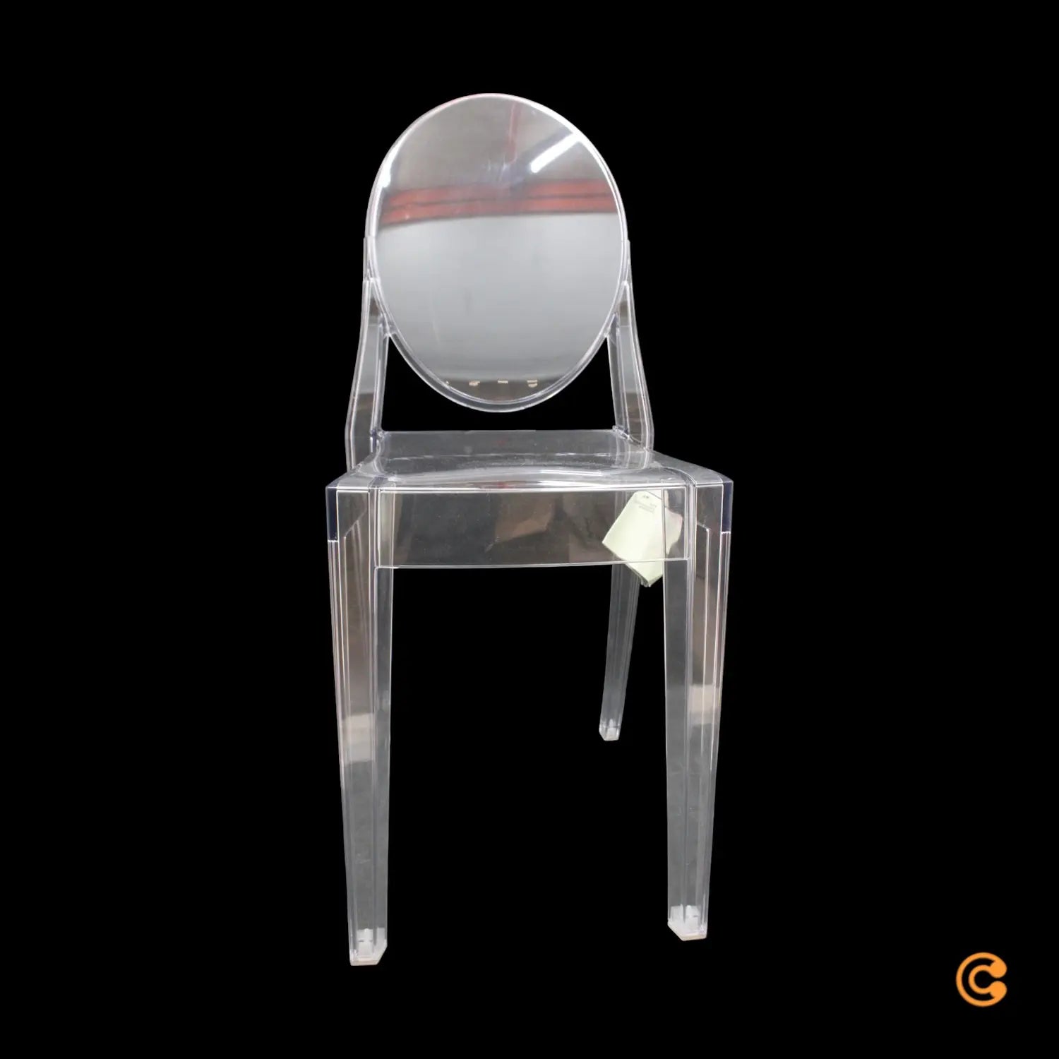 B-Ware Kartell Victoria Ghost Stuhl Designerstuhl Lehnstuhl Designer Transparent - 8058967307528