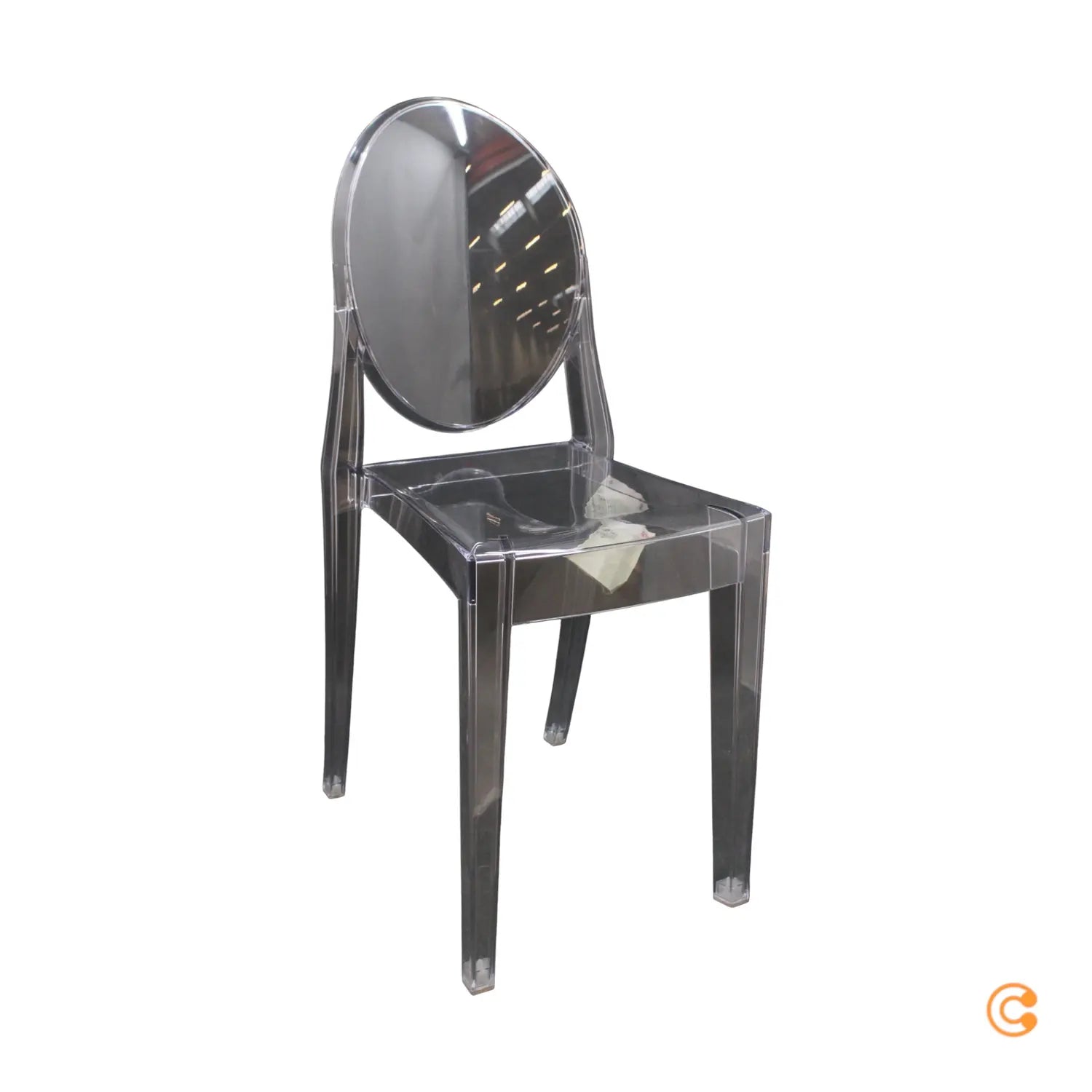 B-Ware Kartell Victoria Ghost Stuhl Designerstuhl Lehnstuhl Designer Transparent - 8058967307528