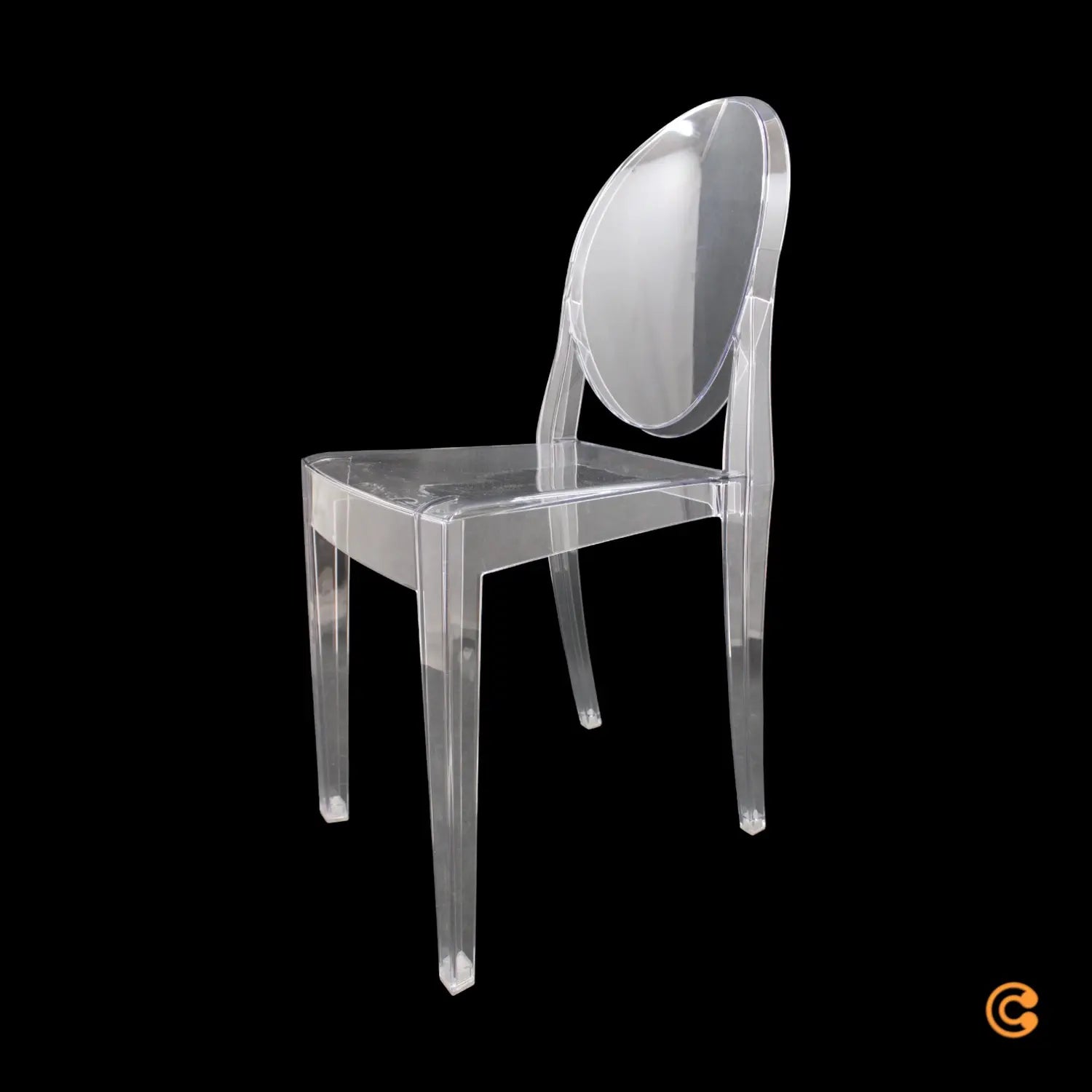 B-Ware Kartell Victoria Ghost Stuhl Designerstuhl Lehnstuhl Designer Transparent - 8058967307528