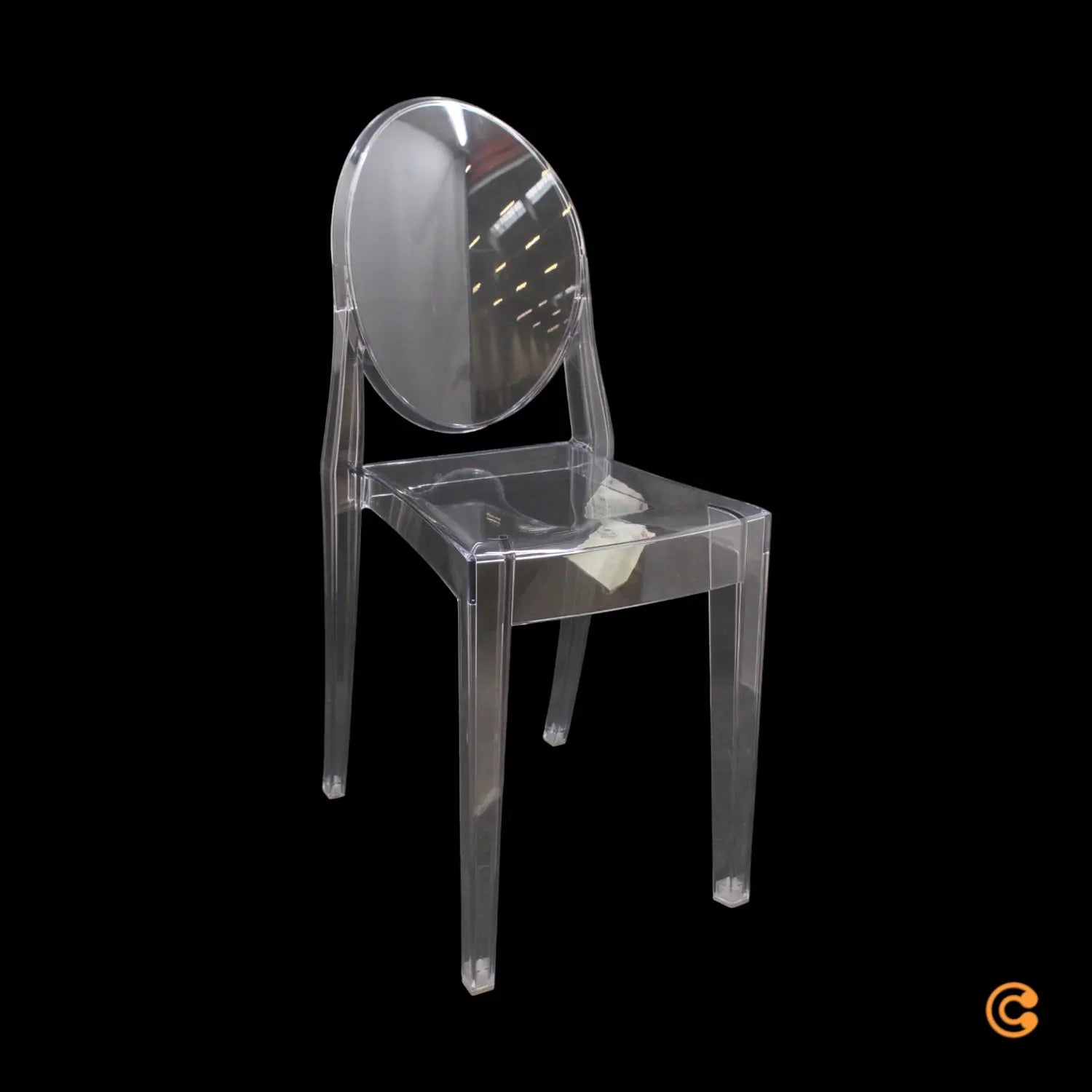 B-Ware Kartell Victoria Ghost Stuhl Designerstuhl Lehnstuhl Designer Transparent - 8058967307528