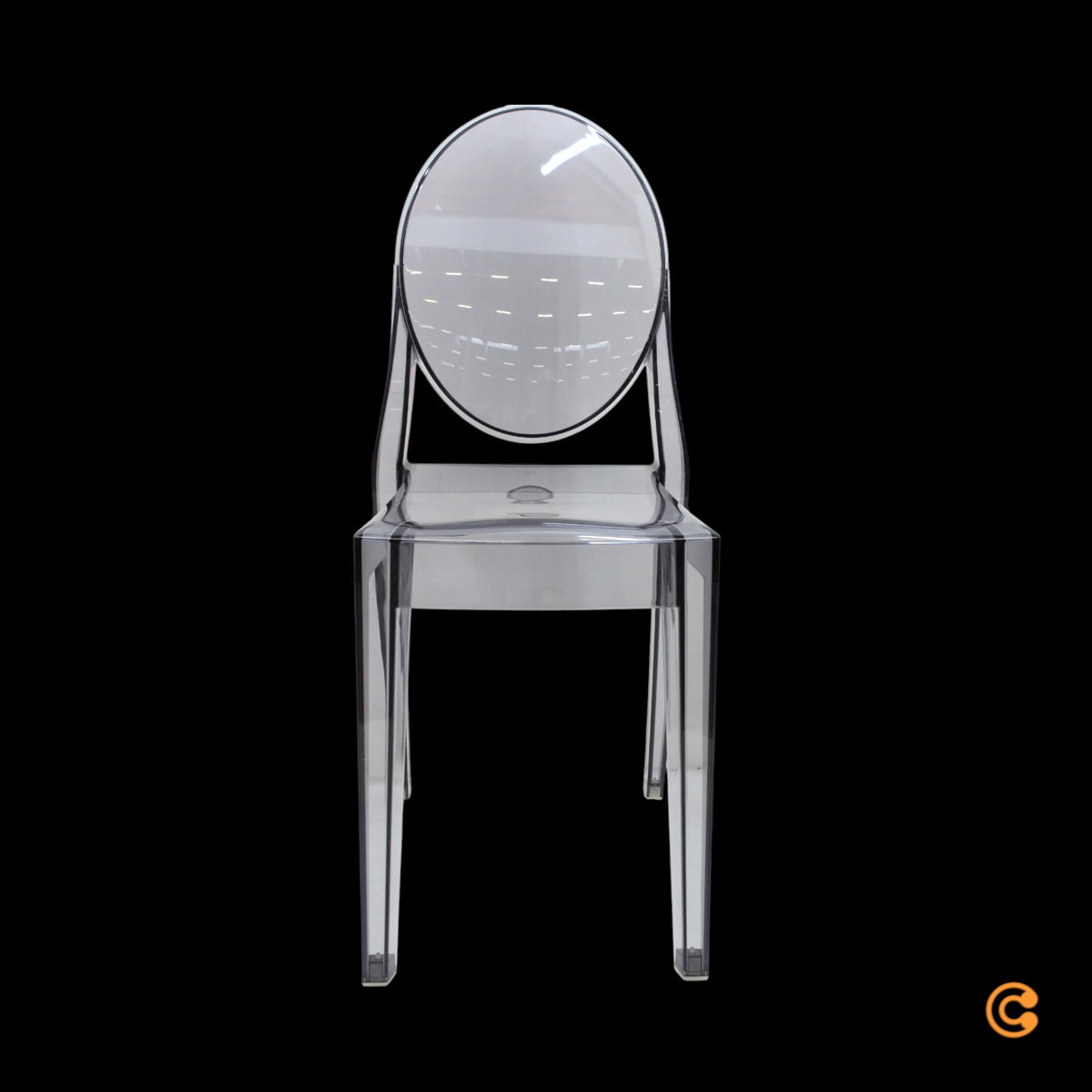Kartell Victoria Stuhl Designerstuhl Lehnstuhl Küchenstuhl transparent Esszimmer - 8058967309621