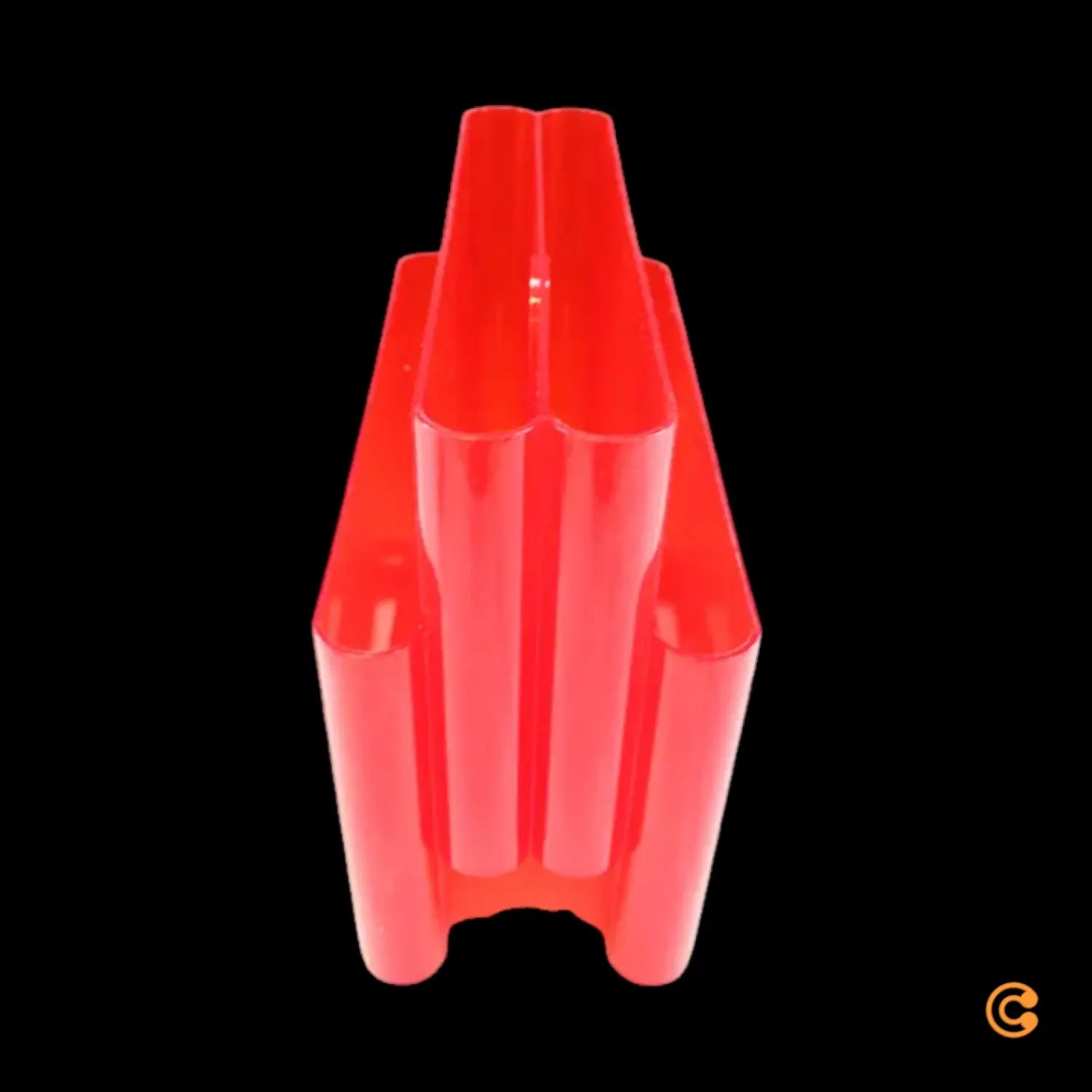 B-Ware Kartell Zeitschriftenständer Magazinhalter Zeitschriftenhalter Rotorange - 8034105780095