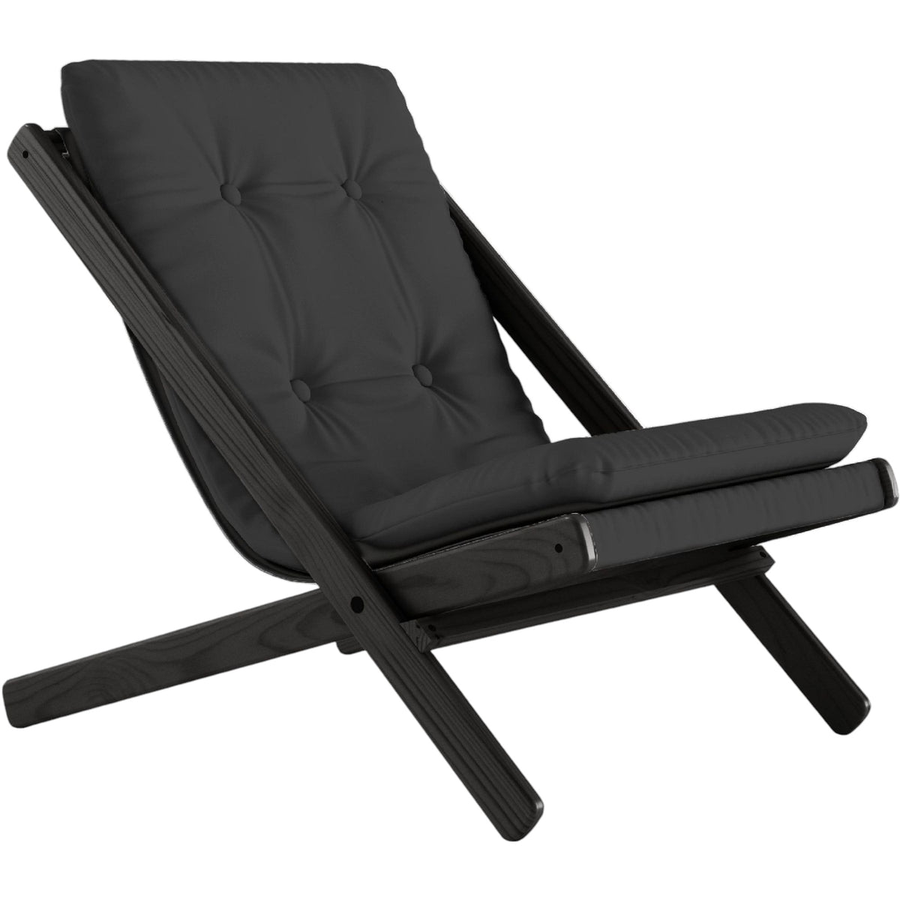 Karup Boogie Klapstuhl Sitzmöbel Hauptstuhl Schwarz Dark Grey Stuhl Möbel B-Ware - 5713655019994