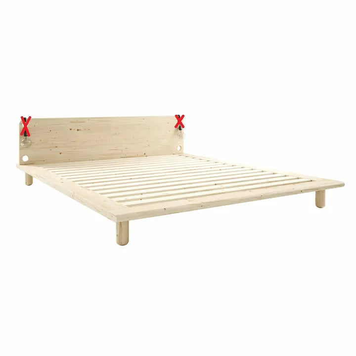 B-Ware Karup Design Peek Bett Holzbett Doppelbett Bettgestell 160 X 200 Cm Siehe Text - 5713655136004