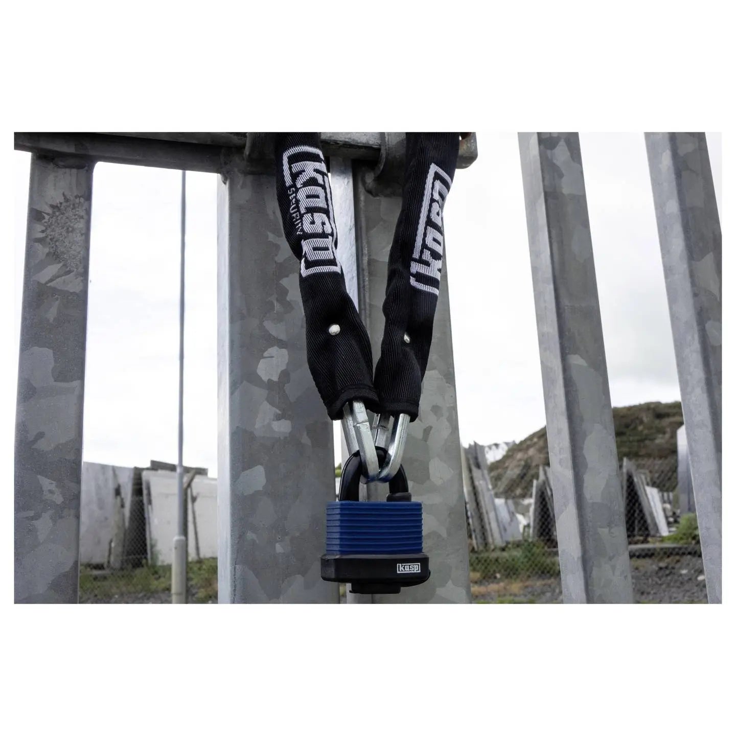 B-Ware Kasp K4508135 A Kettenschloss Schloss Fahrradschloss 1 St. Sicherheit Schwarz - 5013969246391