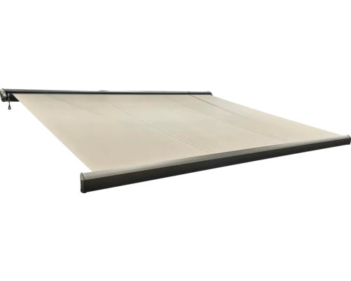 Sonnino Kassettenmarkise Markise Sonnenschutz Motor 4x3m obravia beige LED - 4306516433049