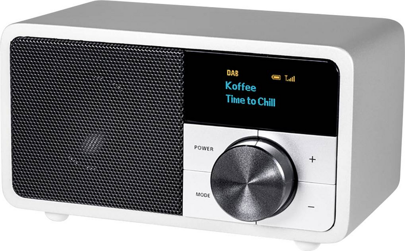 Radio de table Kathrein Dab+ 1 Mini DAB+ FM Bluetooth argentée (produit d'occasion)