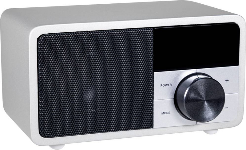 Radio de table Kathrein Dab+ 1 Mini DAB+ FM Bluetooth argentée (produit d'occasion)