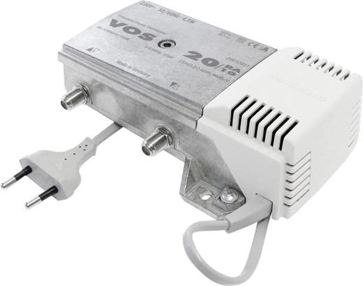 Kathrein Kabel Tv Verstärker Vos 20/Ra 1 G Signalverstärker 20 D B Grau Weiß B-Ware - 4021121521454