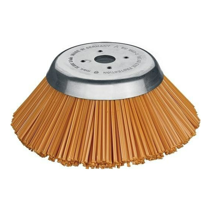 Lessmann Kegelbürste Bürste Motorsense Kunststoffbesatz 180mm 254mm Bohrung B-Ware - 4017359545027