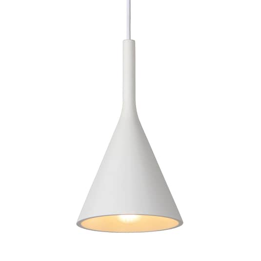 Lucide Kegelförmige Gips Pendelleuchte Gipsy Deckenlampe Hängeleuchte Leuchte    B-Ware - 5411212351562