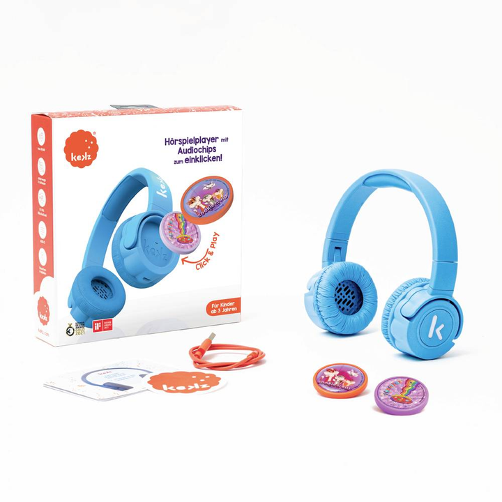 Kekz Starter Set Premium Kinder On Ear Headset Kopfhörer Lautstärkebegrenzung B-Ware - 4260721759885