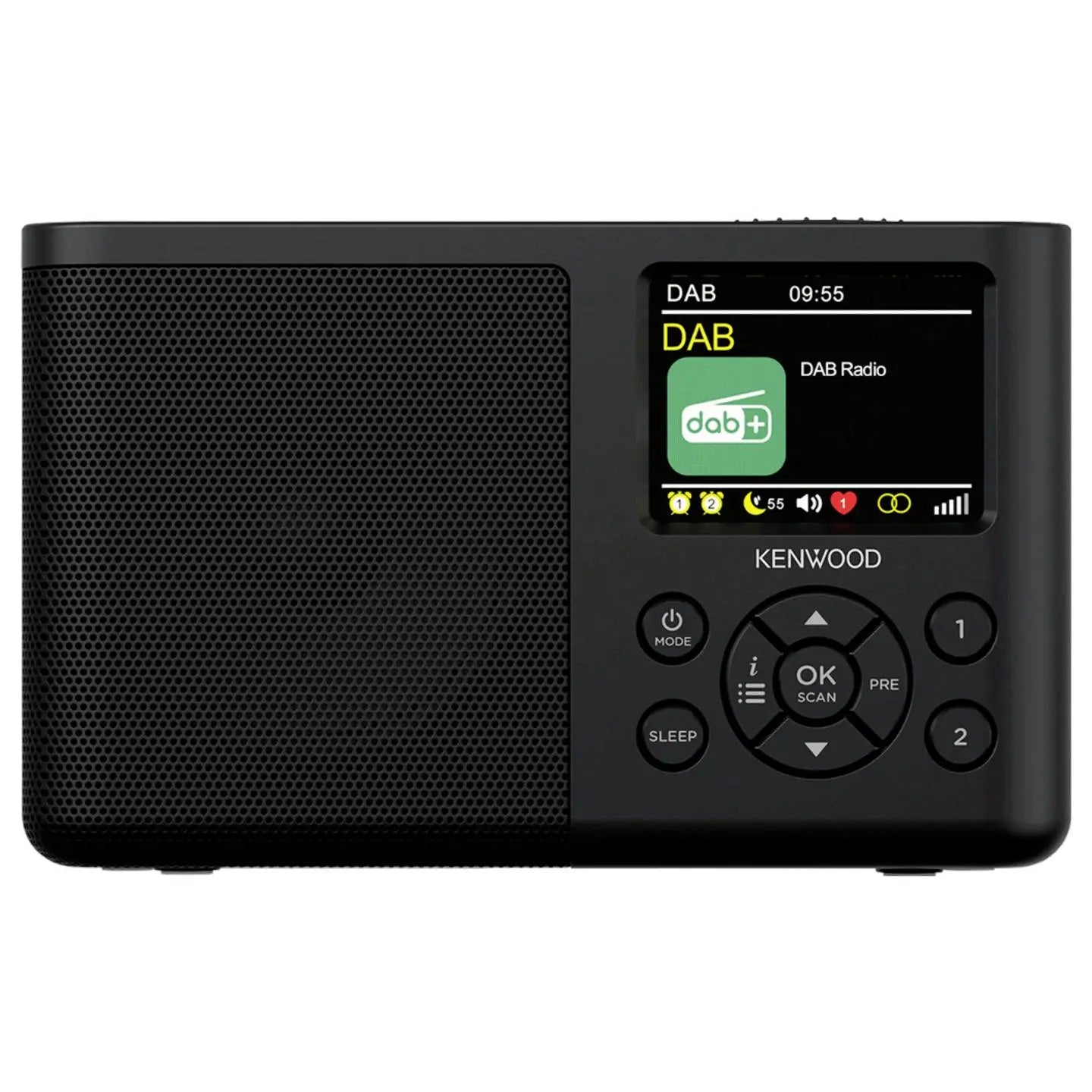 B-Ware Kenwood Tischradio Radiowecker Dab Fm Ukw Tragbar Digital Schwarz - 19048241351