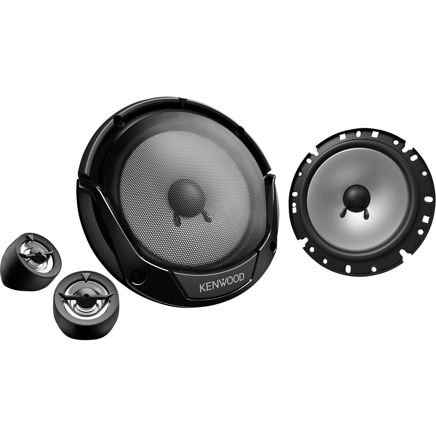 B-Ware Kenwood Lautsprecher Set Einbaulautsprecher 300 W Schwarz Paar 2 Wege 17cm - 19048204943