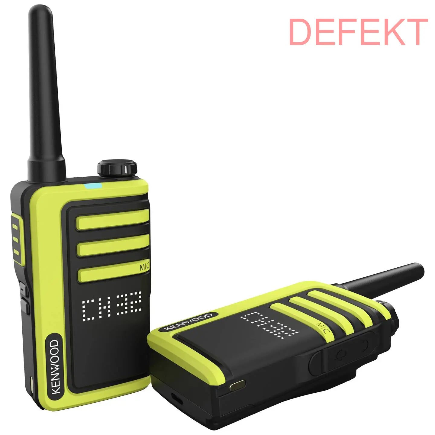 D-Ware Kenwood Pmr Handfunkgerät Funkgerät Walkie Talkie Ubz Lj9 Set 2er Defektware - 19048232373
