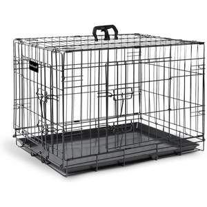 B-Ware Keplin Furdreams Hundebox Hundekäfig Hundekäfig Schwarz Metall Größe L331
