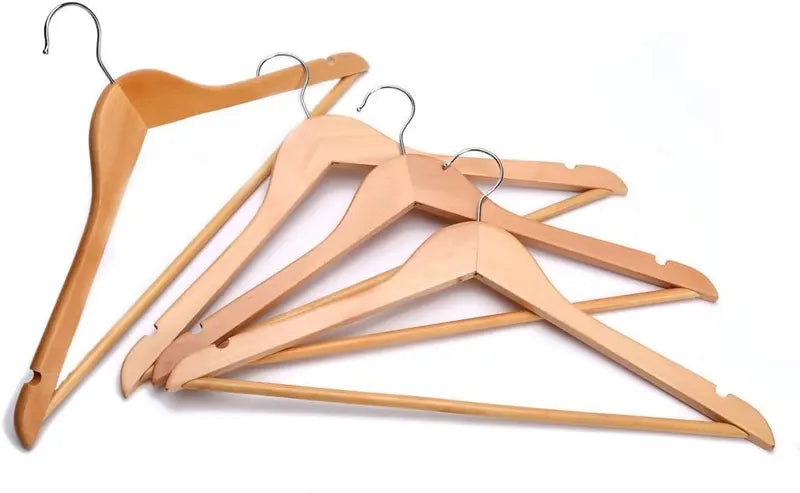 B-Ware Keplin Holz Kleiderbügel Kleiderbügel Holzbügel Kleiderbügel 43 Cm 20 Stück - 5056074700327