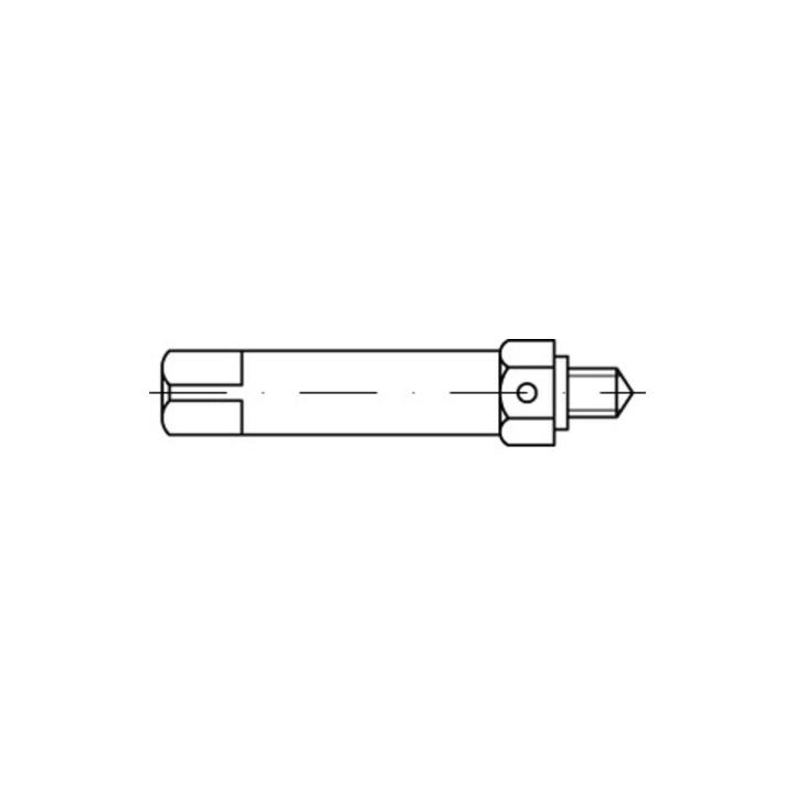 B-Ware Kerb Konus Ensat Muttern Eindreher Werkzeug M10 Stahl Handmontage Typ610 - 4043952672990