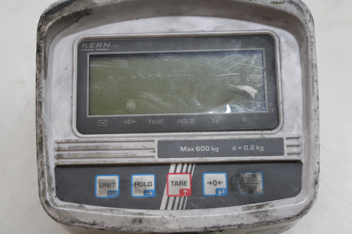 Kern HFD 600K-1M Kranwaage Waage 600 kg Ablesbarkeit 200 g SIEHE TEXT/FOTO - 4045761214071