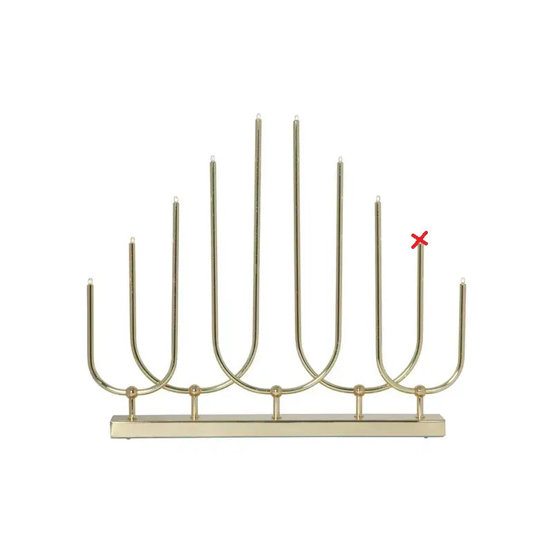 B-Ware Star Trading Kerzenleuchter Leuchter Novum Messing Metall E5 Siehe Text/Foto - 7391482078230