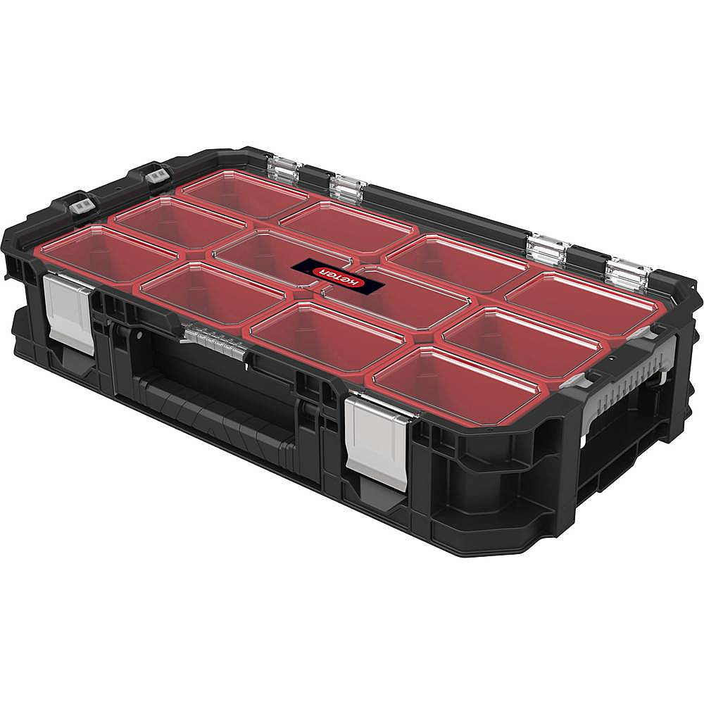 B-Ware Keter Connect Sortimentskasten Kleinteilemagazin Werkzeugkoffer Koffer 2 Stück - 7290112630384
