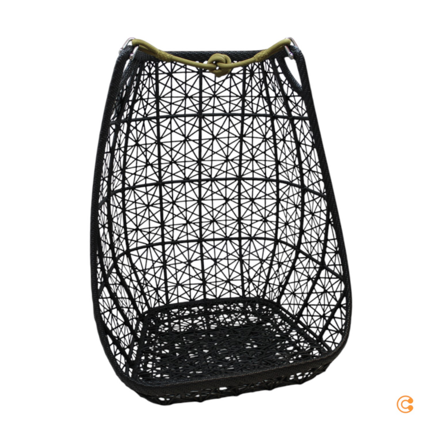 Kettal Maia Egg Swing Schaukel Ohne Gestell Outdoorschaukel Outdoor Hängesessel  B-Ware