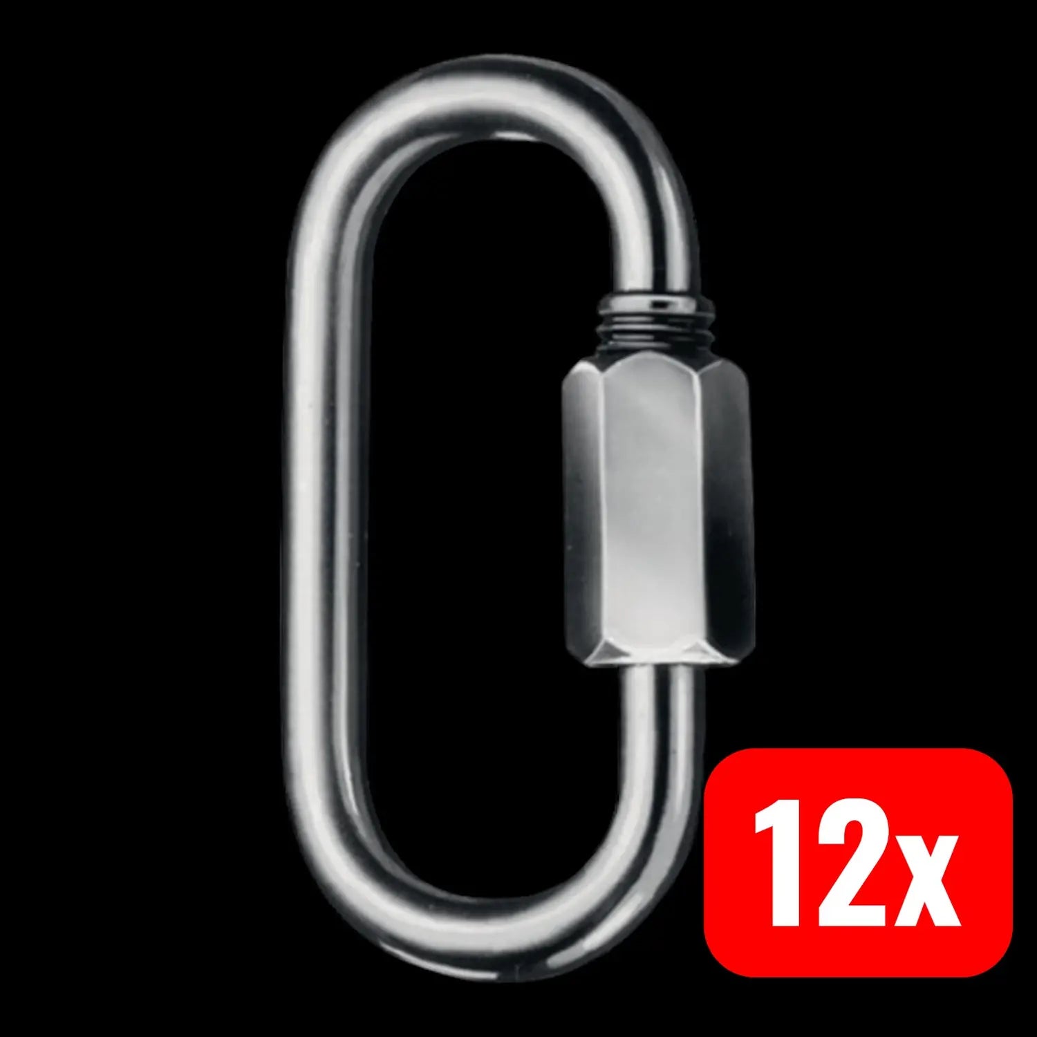 B-Ware Kleinsorge Kettenschnellverschluss Quicklink Größe 4 Innenhöhe 33mm 12x100 Stück - 4251063404175