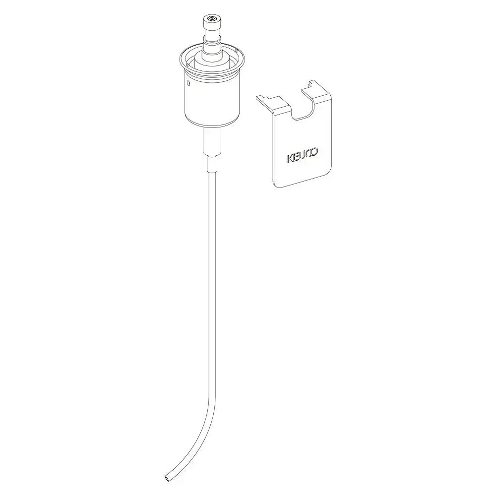 B-Ware Keuco Elegance Seifenspenderpumpe Chrom Seifenspender Pumpe Flüssigseife 2 X - 1