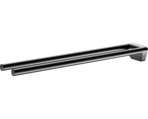 B-Ware Keuco Reva Handtuchhalter Halter Badzubehör Schwarz 2 Arme 2 Stück - 4017214904471