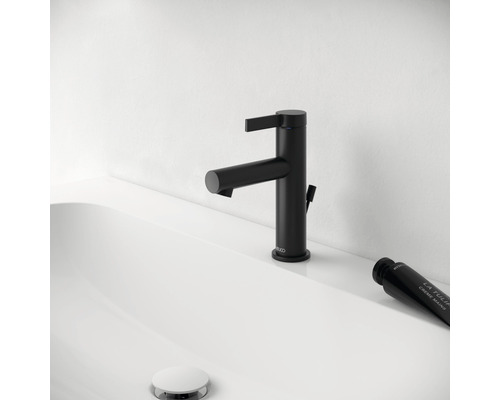 Keuco Waschtischarmatur Armatur Ixmo Pure Black Selection Schwarz Matt B-Ware - 4017214896875